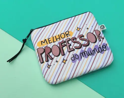 Porta Moedas Professor