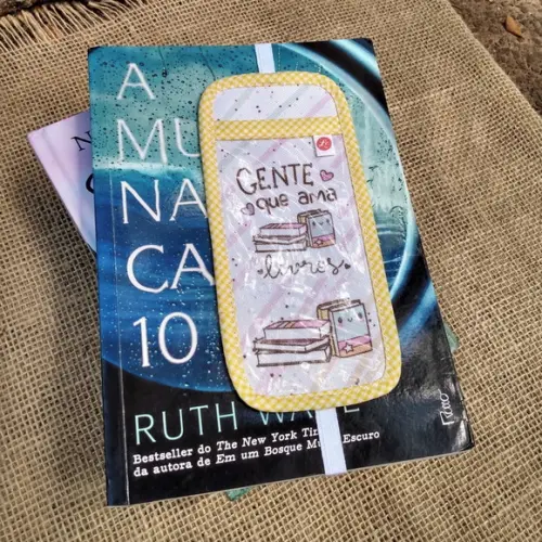 Marca Página de Livros - Gente Que Ama Livros