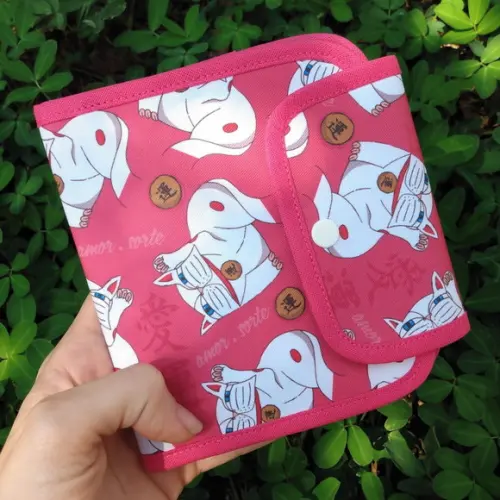 Carteira - Maneki Neko - Rosa