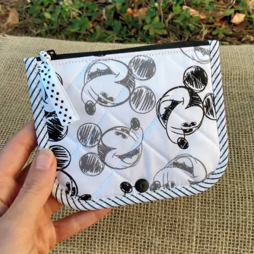 Porta Moedas Duplo Mickey