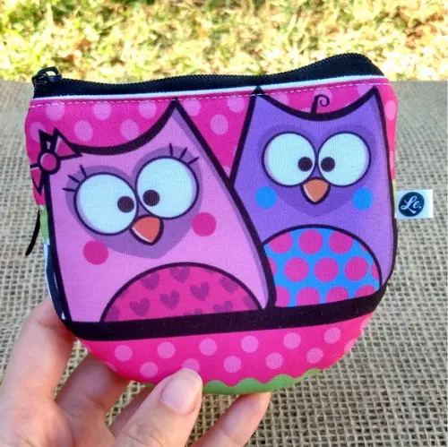 Porta Moedas Corujinhas