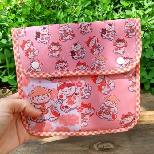 Carteirinha Envelope Maneki Neko