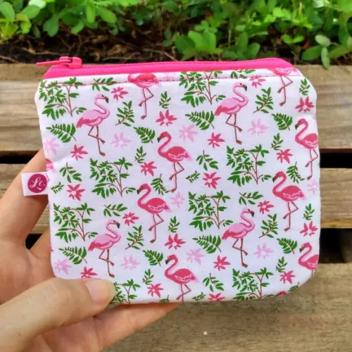 Porta Moedas Flamingos