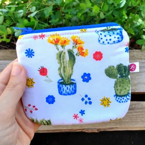 Porta Moedas Cactos