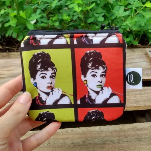 Porta Moedas Audrey Pop Art
