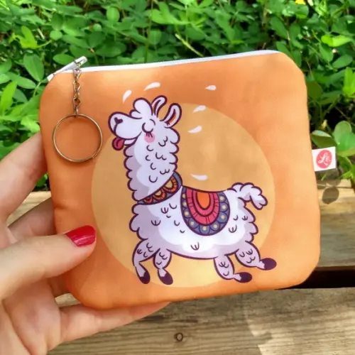 Porta Moedas Lhamas
