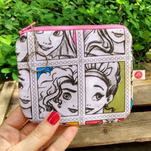 Porta Moedas Princesas