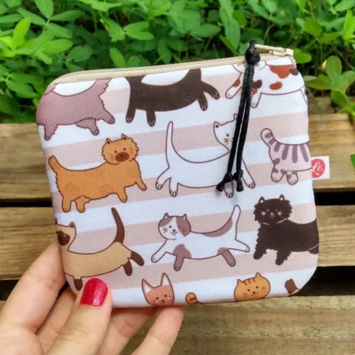 Porta Moedas Gatinhos
