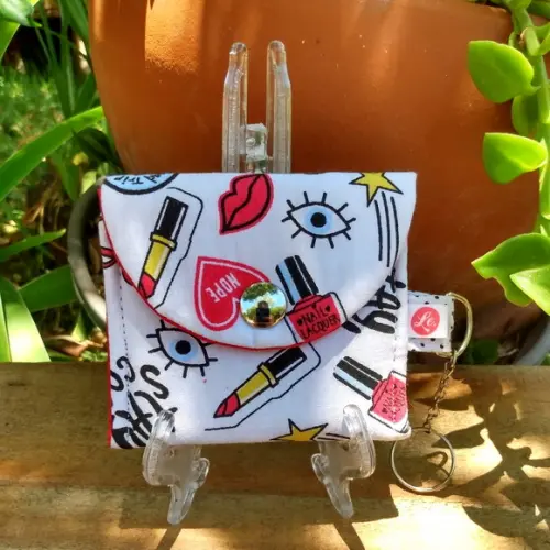 Mini Porta Moedas Makeup