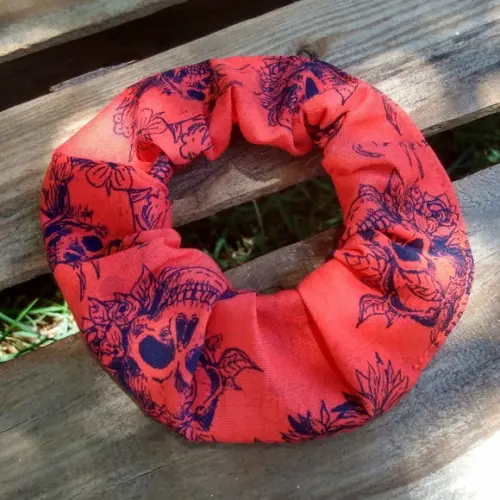 Scrunchies / Xuxinhas - Caveirinhas