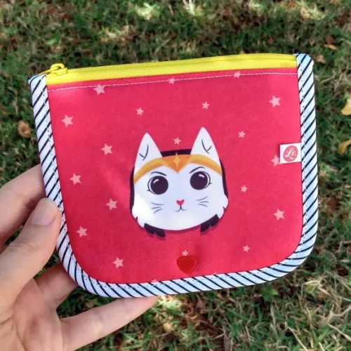 Porta Moedas | Carteirinha Gata Maravilha