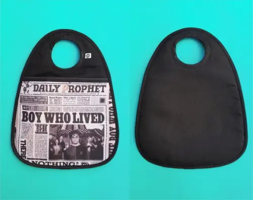 Kit Carro: Lixeirinha + Porta Documentos - Harry Potter