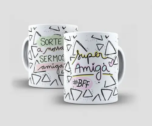 Caneca - Amigas - Super Amigas