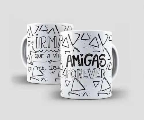 Caneca - Amigas - Amigas Forever