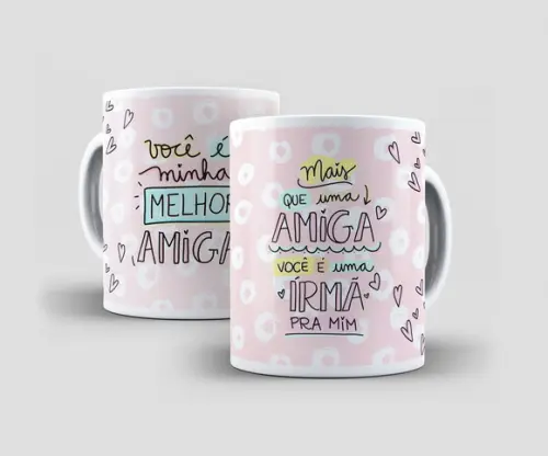 Caneca - Amigas - Melhor amiga