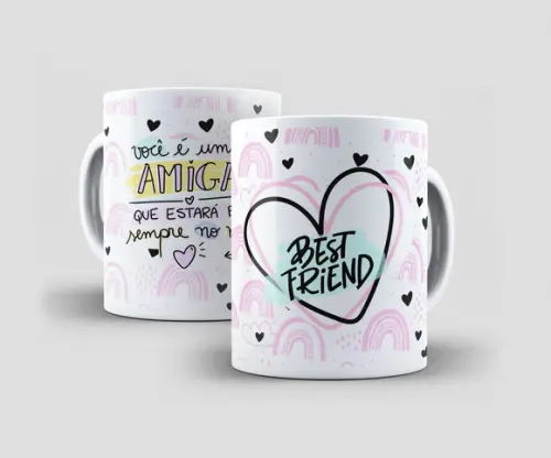 Caneca - Amigas - Amigas Forever