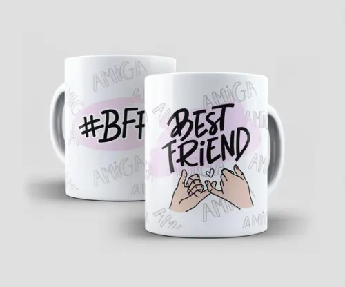 Caneca - Amigas - Best Friend