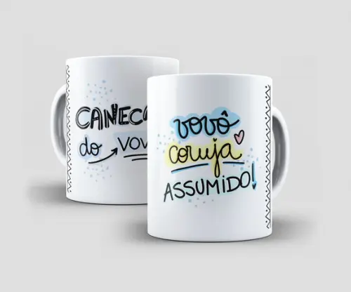 Caneca - Vovô Coruja Assumido