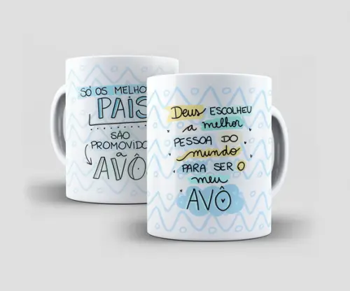 Caneca - Só os Melhores Pais São Promovidos a Avôs