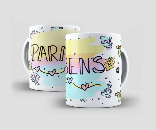 Caneca - Aniversário - Parabéns!