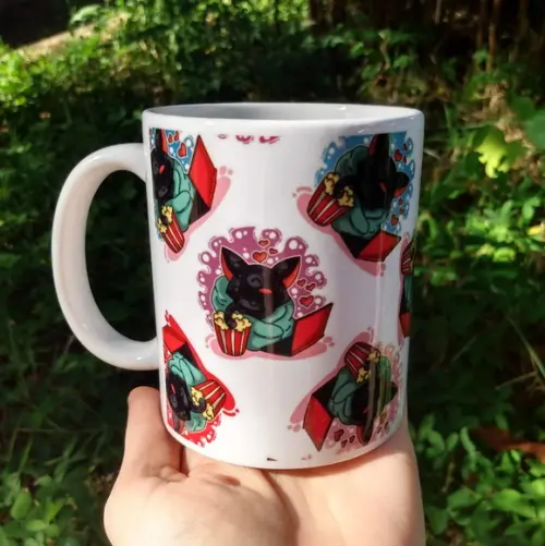 Caneca Gatinho Netflix