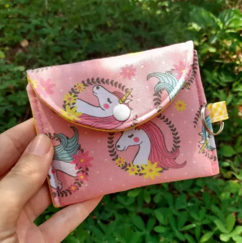 Porta Cartão Unicórnios