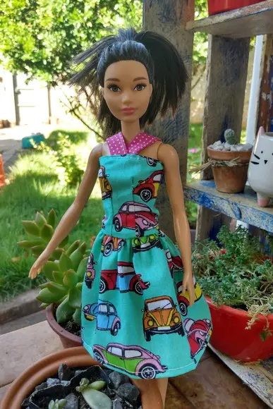 Vestido Barbie - Fusquinhas