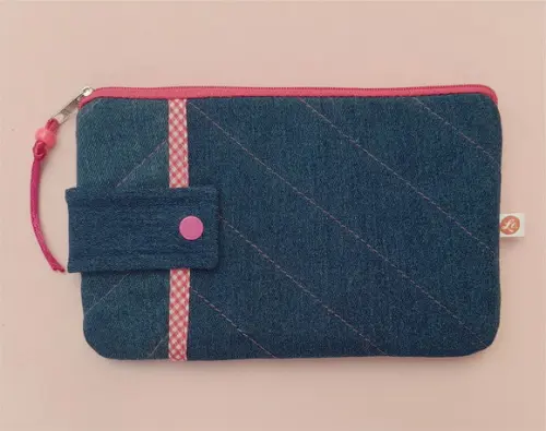 Porta Celular Jeans