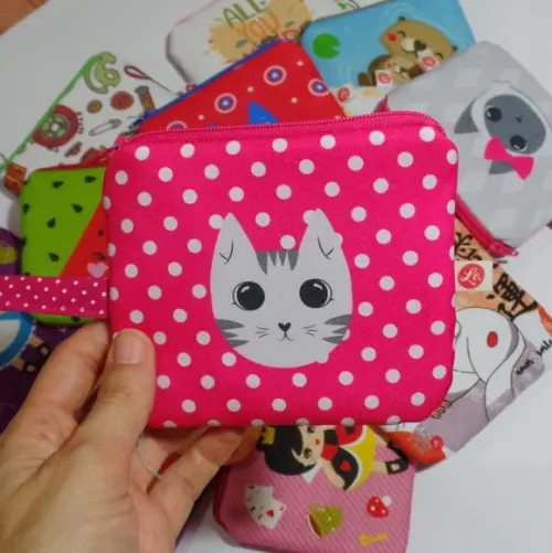 Porta Moedas Cats Poás Pink