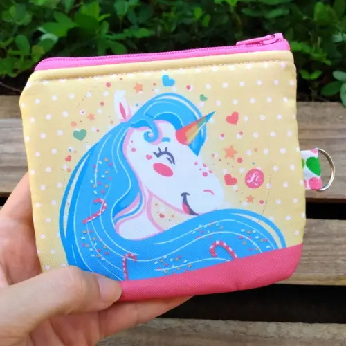 Porta Moedas Unicórnio