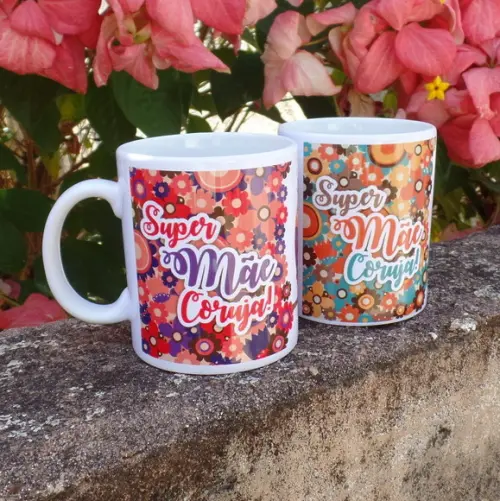 Caneca Super Mãe Coruja