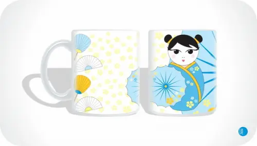 Caneca Gueixa