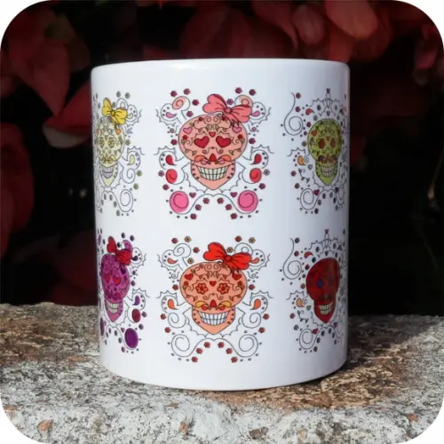 Caneca Caveirinhas
