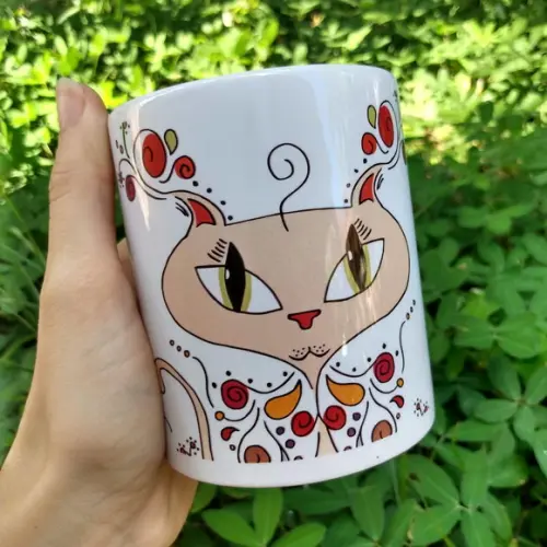 Caneca Gatinha Francisca