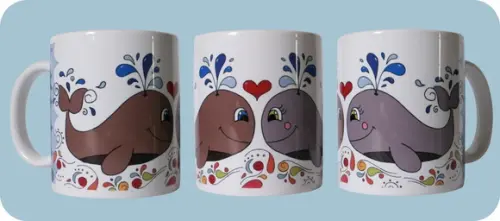 Caneca Casal de Baleinhas S2