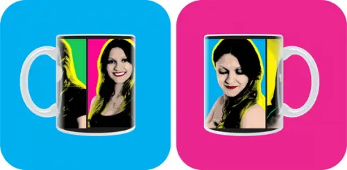Caneca Pop Art - com Foto Personalizada