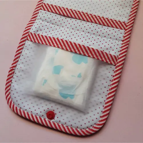 Porta Absorvente e Remédios em Tecido: Organize sua Bolsa