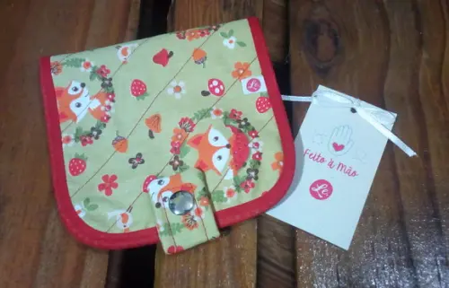 Porta Absorvente e Remédios em Tecido: Organize sua Bolsa