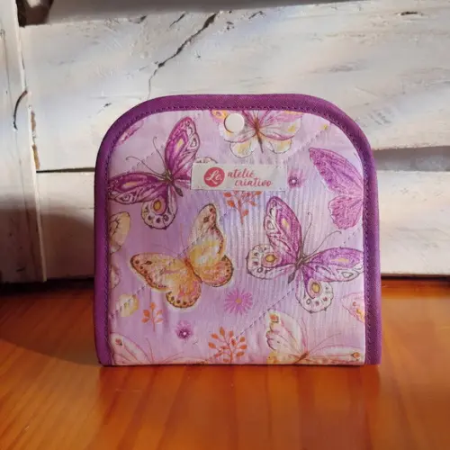 Necessaire Organizadora com Abas: Praticidade na Bolsa