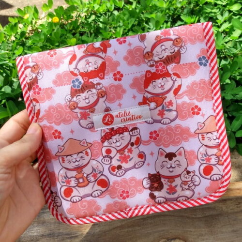 Carteirinha Envelope Maneki Neko