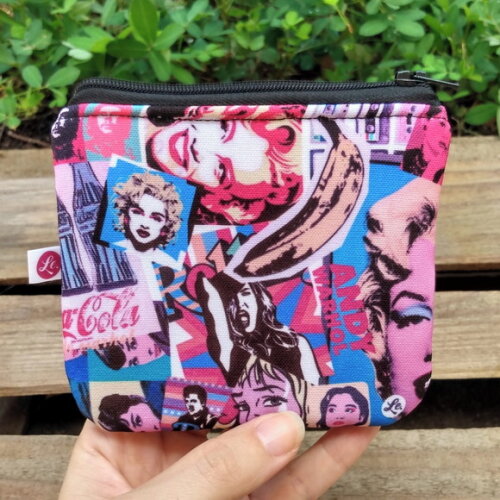 Porta Moedas Pop Art