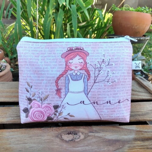 Necessaire Farmacinha em Tecido Estampa Anne