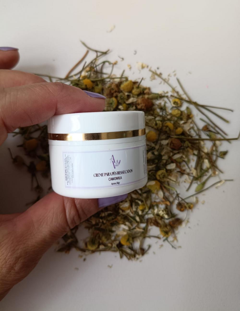 Creme para pés ressecados frascos 30gr