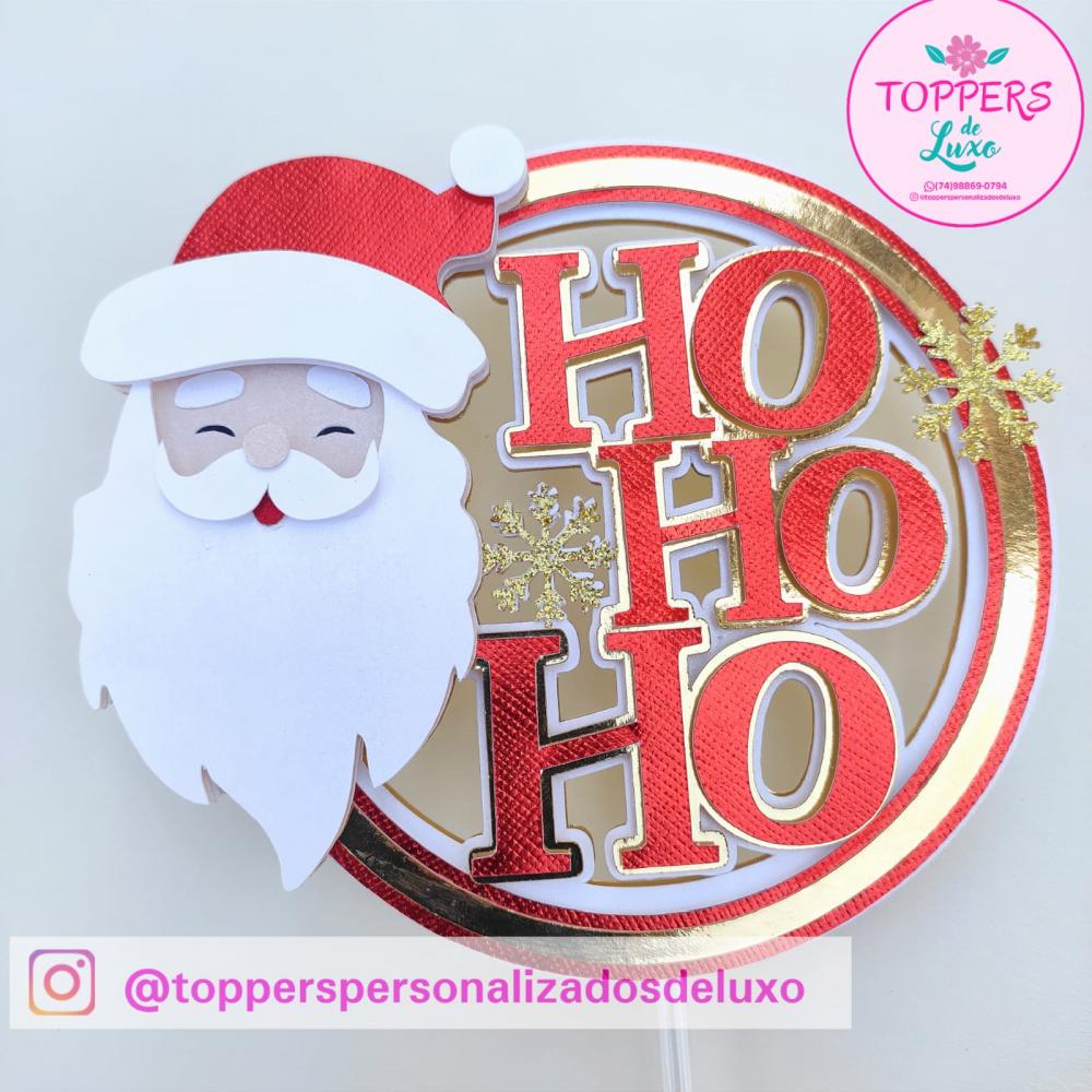 Arquivo de Corte Topo de Bolo - Natal