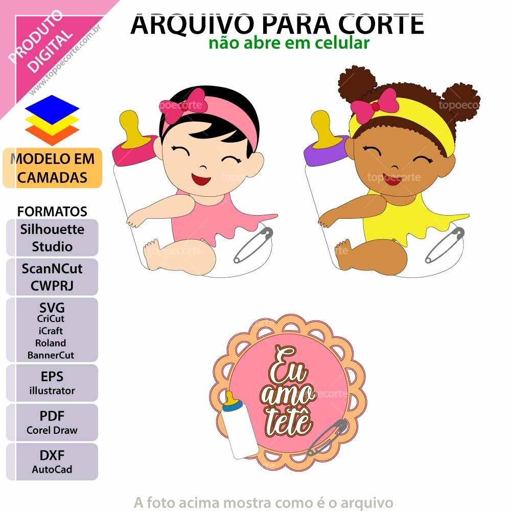 Arquivo de Corte Topo de Bolo - Vaquinha