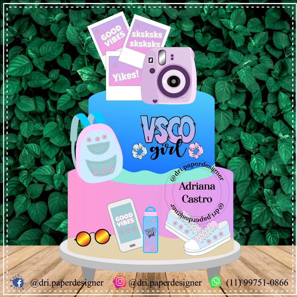 Arquivo de Corte Topo de Bolo - VSCO