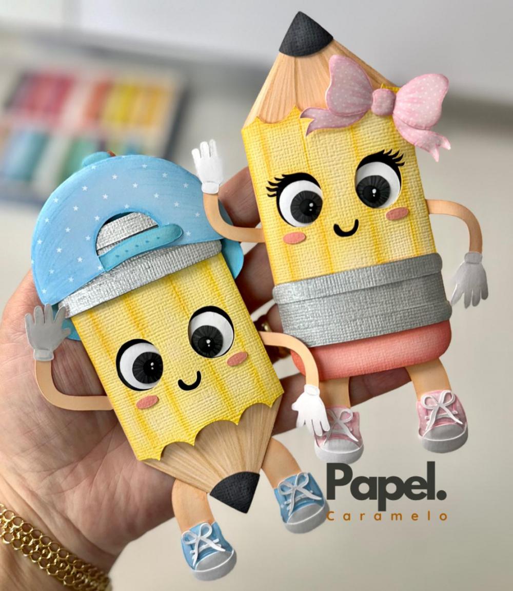 Arquivo de Corte Topo de Bolo - Volta as Aulas