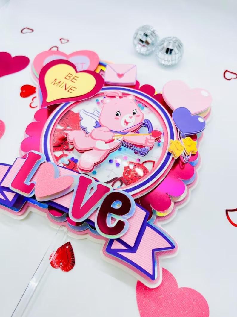 Arquivo de Corte Topo de Bolo -  Ursinhos Carinhosos