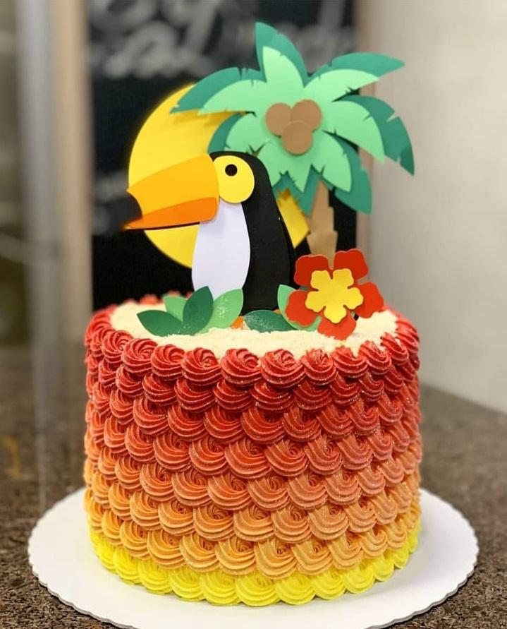 Arquivo de Corte Topo de Bolo -  TROLLS