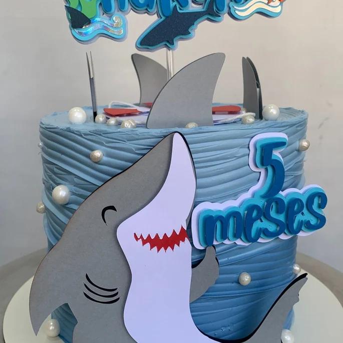 Arquivo de Corte Topo de Bolo -TUBARÃO